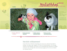 Tablet Screenshot of malsethhof.com